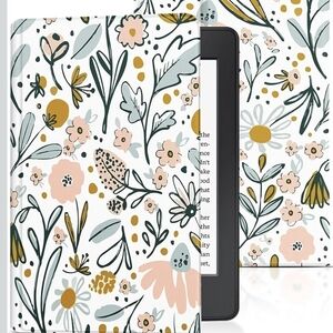Kindle Paperwhite 10th Gen 6" Floral Pattern Tablet Cover